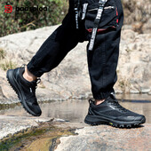 Pánske turistické topánky Bassploa, nové módne ľahké outdoorové tenisky, pánske turistické topánky, pohodlné, protišmykové, odolné voči opotrebovaniu, outdoorové