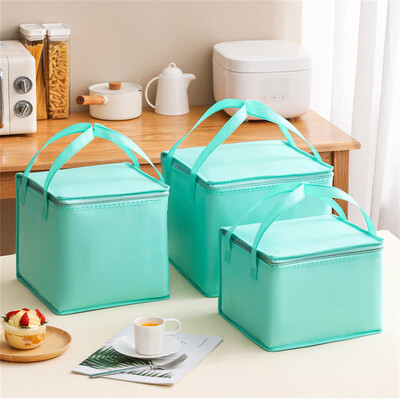 6/8 palcová perleťová bavlnená izolovaná taška na tortu, transportné puzdro, chladiace úložné boxy, obedové tašky, termálna nádoba na piknikové jedlo