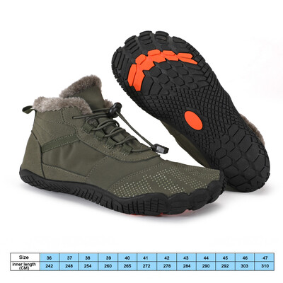Jauni ziemas zābaki vīriešiem Sieviešu sniega basām kājām ikdienas apavi āra darba apavi Sieviešu siltas kažokādas Vīriešu potītes vīriešu apavi Sniega zābaki