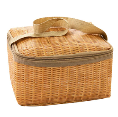 Toplinski izolirana posuda za vrećicu Vodootporna i toplinska izolacija Tote Bento kutija za ručak Vrećica za ručak Ženska mala torba za ručak