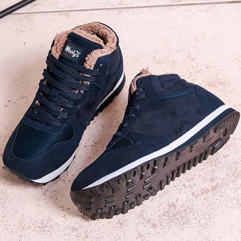 2023 m. vyriški batai žieminiai sportiniai batai pastorinti didelio dydžio moteriški laisvalaikio madingi trumpi batai medvilniniai batai platforminiai sniego batai