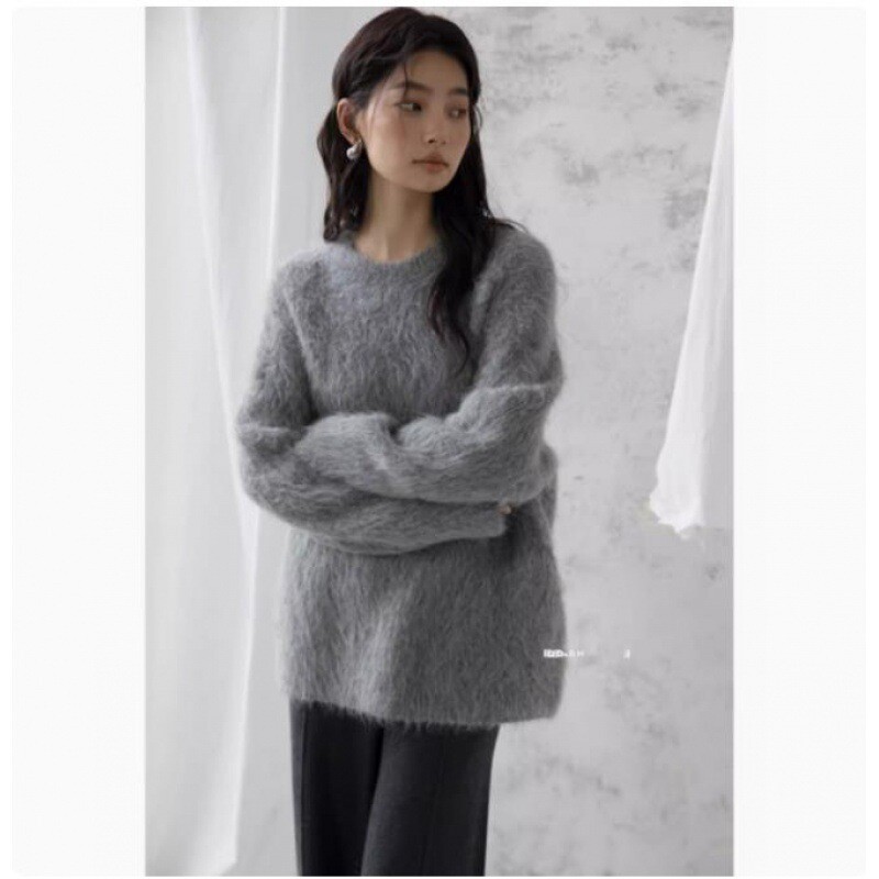 Franču ūdeles samta stila rudens ziemas sieviešu džemperis, mīksts slinks stils, mīksts un vaskveidīgs, sabiezina āra apģērbu