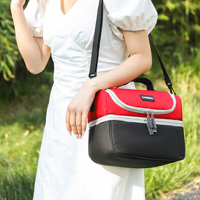 Prenosná pikniková taška, vodotesná termálna mini kabelka, skladacia úložná taška na jedlo, obedár, výlety, vonkajšie zahusťovanie, príslušenstvo, batoh