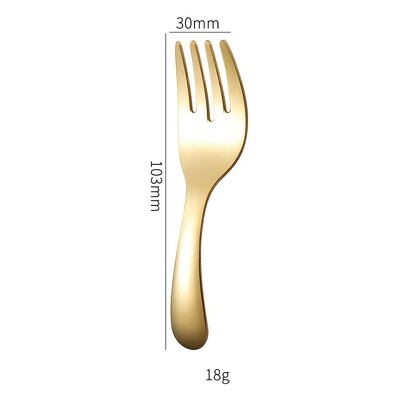 304 nerūdijančio plieno šaukštų šakių rinkinys Mini laikymo dėklas trumpos rankenos stalo reikmenys, maisto ruošimo reikmenys studentui