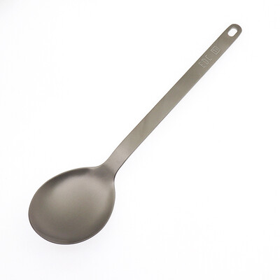 Spalvingo rašto lauko kempingo pikniko stalo reikmenys titano šakutė Šaukštas lauko stovyklavimo iškylai