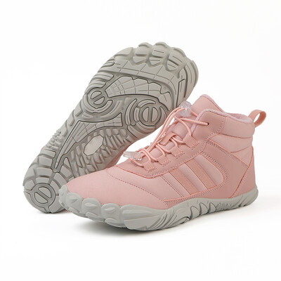 Žieminiai sniego batai bėgimo sportbačiai neslystantys laisvalaikio batai basomis kojomis, vandeniui atsparūs aukštakulniai, skirti kelionėms kopiant į žygius