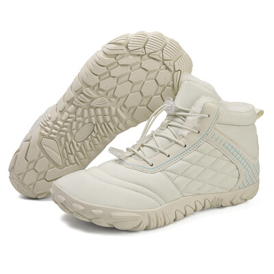 Žieminiai sniego batai bėgimo sportbačiai neslystantys laisvalaikio batai basomis kojomis, vandeniui atsparūs aukštakulniai, skirti kelionėms kopiant į žygius