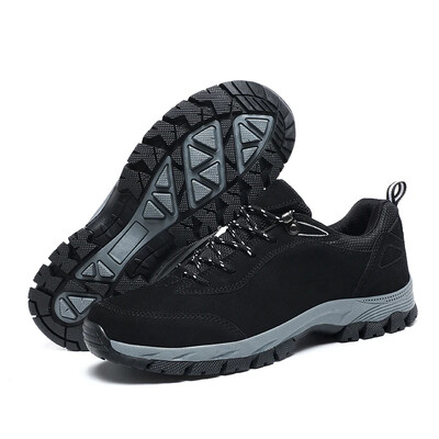 Pánska horolezecká a turistická obuv, nízka vonkajšia obuv s protišmykovou úpravou, lacná pánska športová obuv na voľný čas, 39-49