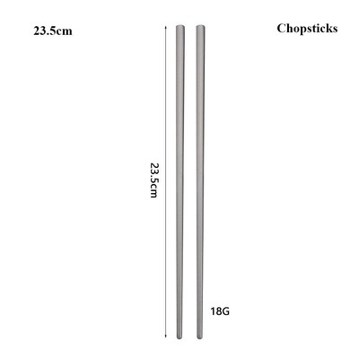 Aukštos kokybės nešiojamasis titano šaukštas, ilga rankena, ekologiškas lauko kempingo šakutė lengvas titano virtuvės įrankis lauko reikmėms