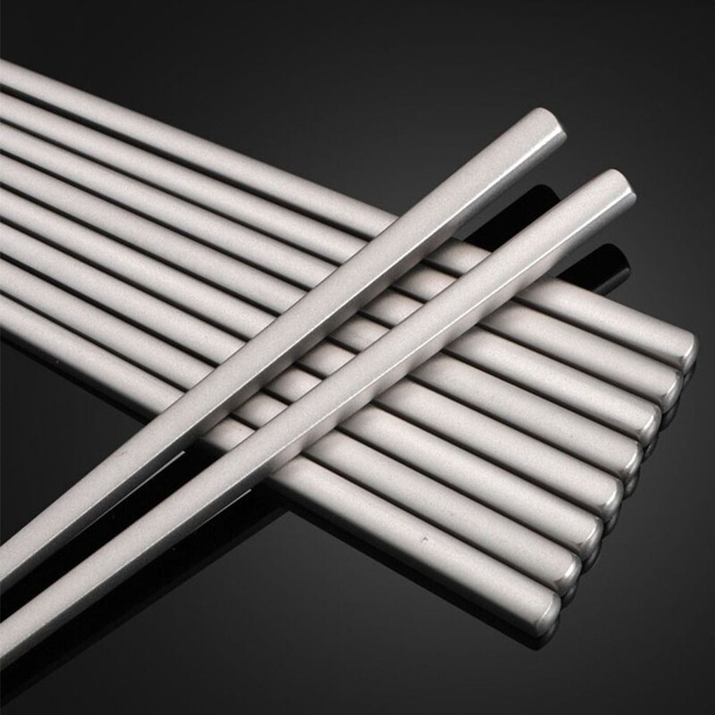 Aukštos kokybės nešiojamasis titano šaukštas, ilga rankena, ekologiškas lauko kempingo šakutė lengvas titano virtuvės įrankis lauko reikmėms