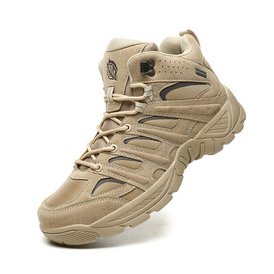 Cizme tactice înalte de toamnă iarnă, pantofi de antrenament pentru alpinism în aer liber, bărbați, femei, drumeții, camping, ultraușoare, respirabile