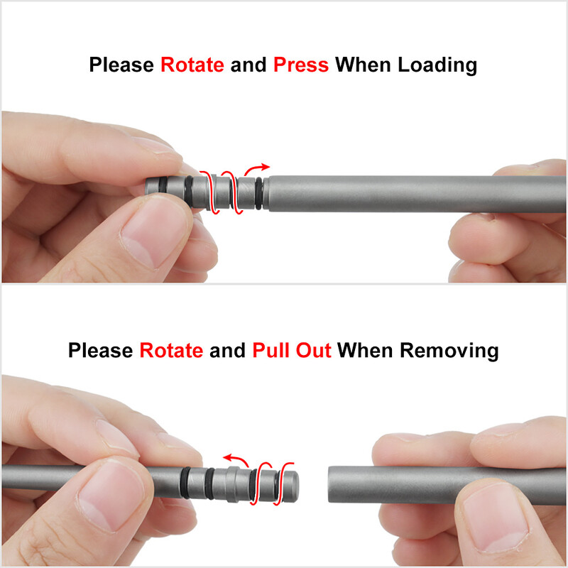 Titano sulankstomos nešiojamos kempingo lazdelės iškylai lauke titano lydinio lazdelės