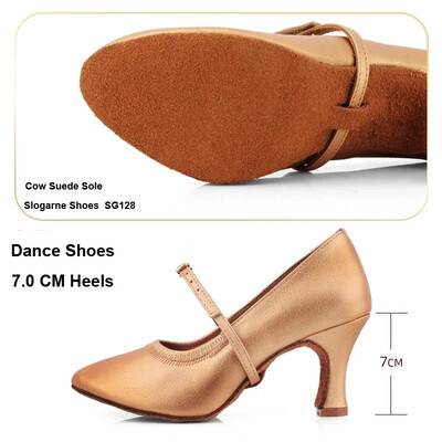 Latinskoamerické topánky pre ženy, nové tanečné topánky z roku 2024, semišová podrážka, mäkká kožená obuv, sandále na spoločenské sály s vysokými a nízkymi podpätkami, voliteľné tango, moderné jazzové topánky
