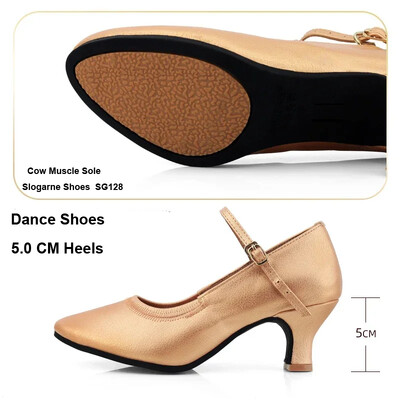 Latinskoamerické topánky pre ženy, nové tanečné topánky z roku 2024, semišová podrážka, mäkká kožená obuv, sandále na spoločenské sály s vysokými a nízkymi podpätkami, voliteľné tango, moderné jazzové topánky