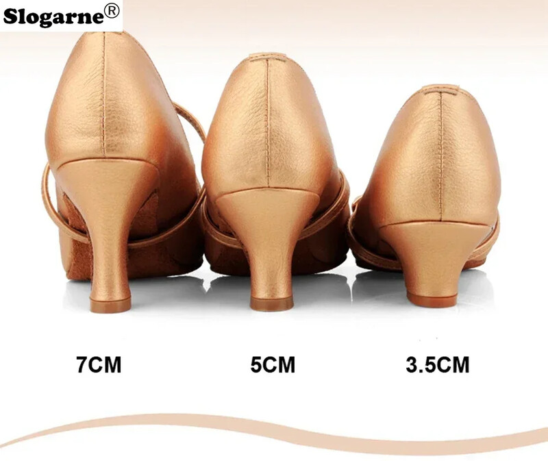 Latinskoamerické topánky pre ženy, nové tanečné topánky z roku 2024, semišová podrážka, mäkká kožená obuv, sandále na spoločenské sály s vysokými a nízkymi podpätkami, voliteľné tango, moderné jazzové topánky