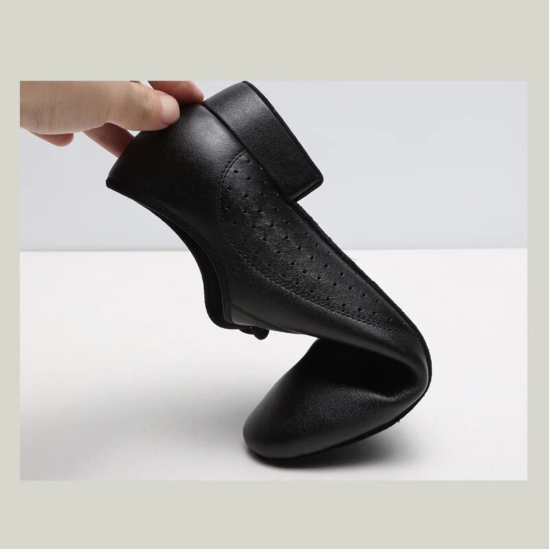 pantofi de dans latino pentru bărbați moderni pantofi de dans tango pentru bărbați, pentru interior, tălpi din piele intoarsa, negru, alb, piele, pantofi de dans modern pentru bărbați