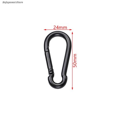 1 gab. Metāla atslēgu piekariņu āķi D karabīnes āķi savienotājs juvelierizstrādājumu izgatavošanai atslēgu piekariņš DIY atradumi vairumtirdzniecība