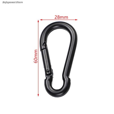 1 gab. Metāla atslēgu piekariņu āķi D karabīnes āķi savienotājs juvelierizstrādājumu izgatavošanai atslēgu piekariņš DIY atradumi vairumtirdzniecība