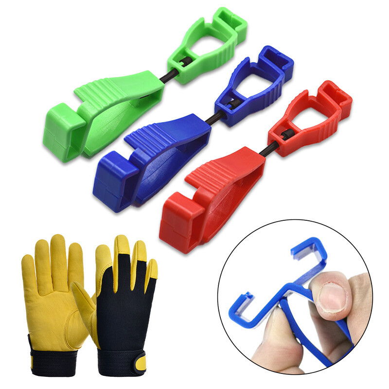 Suport pentru clemă pentru mănuși multifuncțională Agățător de protecție Muncă de lucru Clemă de prindere Catcher de siguranță Instrumente de lucru pentru exterior Clip de prindere pentru mănuși