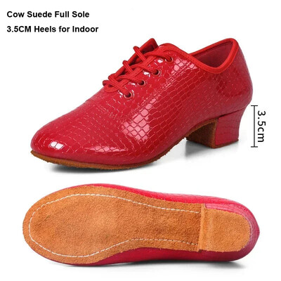 Dámske kožené topánky na salsu a latino tanec, dámske topánky na jazzový ballaroom, dámske topánky na vysoké podpätky, semišové tanečné tenisky do interiéru a exteriéru