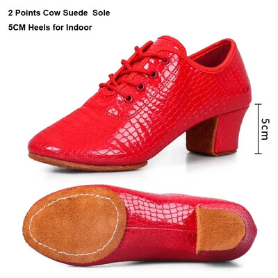 Dámske kožené topánky na salsu a latino tanec, dámske topánky na jazzový ballaroom, dámske topánky na vysoké podpätky, semišové tanečné tenisky do interiéru a exteriéru