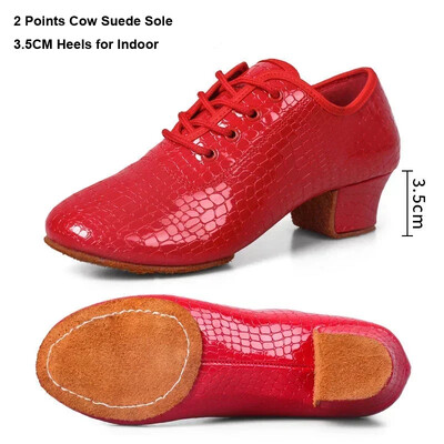 Dámske kožené topánky na salsu a latino tanec, dámske topánky na jazzový ballaroom, dámske topánky na vysoké podpätky, semišové tanečné tenisky do interiéru a exteriéru