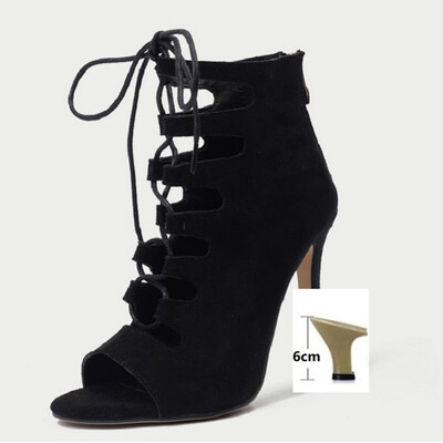 moteriški šokių batai džiazo šokių batai lotyniško tango baliono sūpynės Žuvies burnos batai aukštakulniai Glandiator moterims dirbtinė zomša