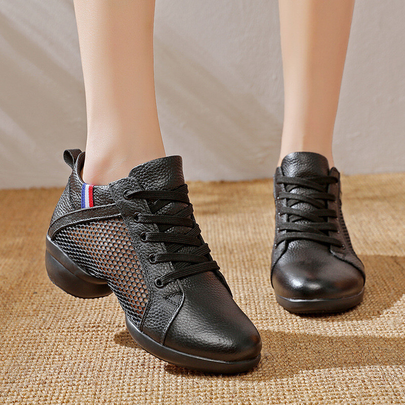 XIHAHA Salsa Lotynų Amerikos šokių batai moterims Žavingi džiazo šokių batai Odiniai zomšiniai padai aukštakulniai moteriški sportiniai bateliai