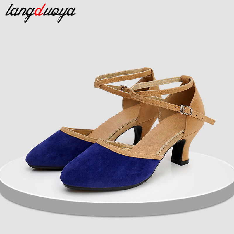 Sieviešu Salsa ballīte Deju kurpes Latīņamerikas deju kurpes augstpapēžu kurpes 5,5cm Latin Salsa balles tango deju kurpes