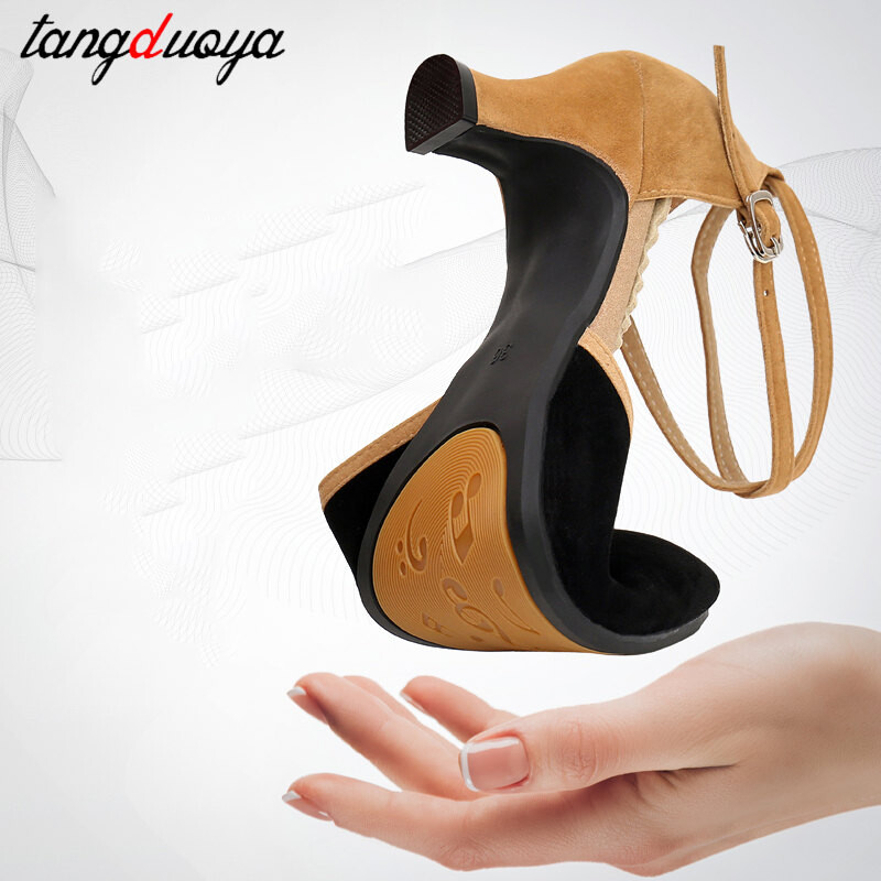 Sieviešu Salsa ballīte Deju kurpes Latīņamerikas deju kurpes augstpapēžu kurpes 5,5cm Latin Salsa balles tango deju kurpes