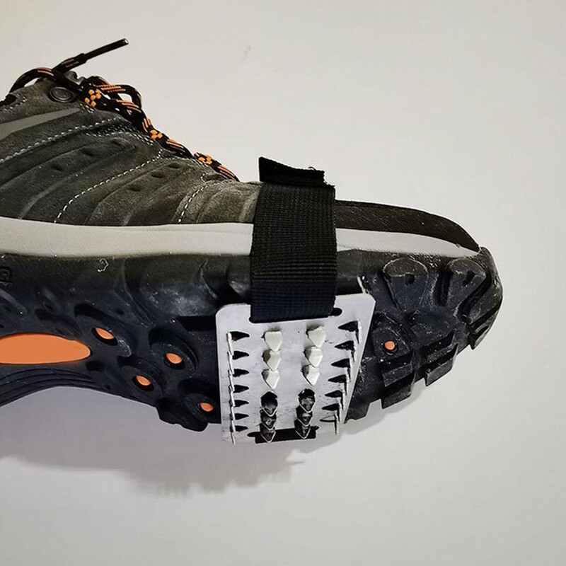 26 hambaga jäähaarats libisemisvastane ronimisnaelad klambrid libisemine õues talvine jääküünisega haarats matkajalatsite käepidemed