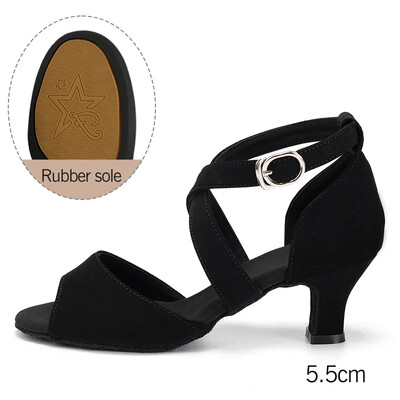 2024 Now Latin tánccipők női/női latin tánccipők nőknek/lányoknak profi Tango Rumba Salsa velúr/gumi talp