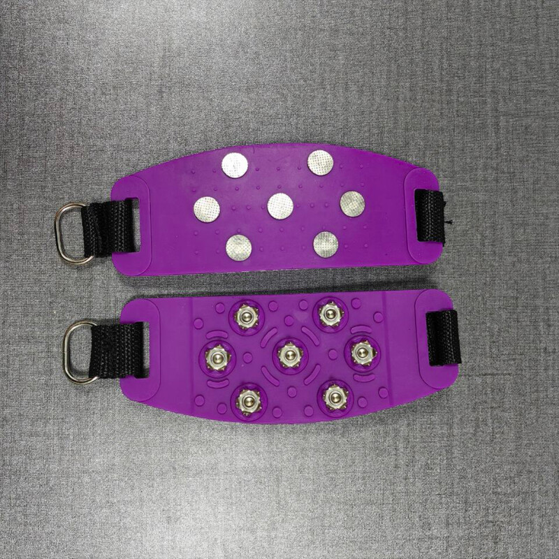 Shoe Spike Ziemas Velcro Ledus Claw Āra Kāpšana Sniega kalnos un Sniega zemes Pretslīdēšanas Regulējams