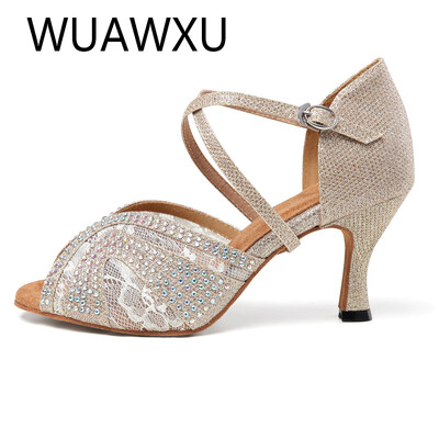 Dámske tanečné topánky NATASHA Reese na tanečné párty a vystúpenia, podpätky 5-10 cm