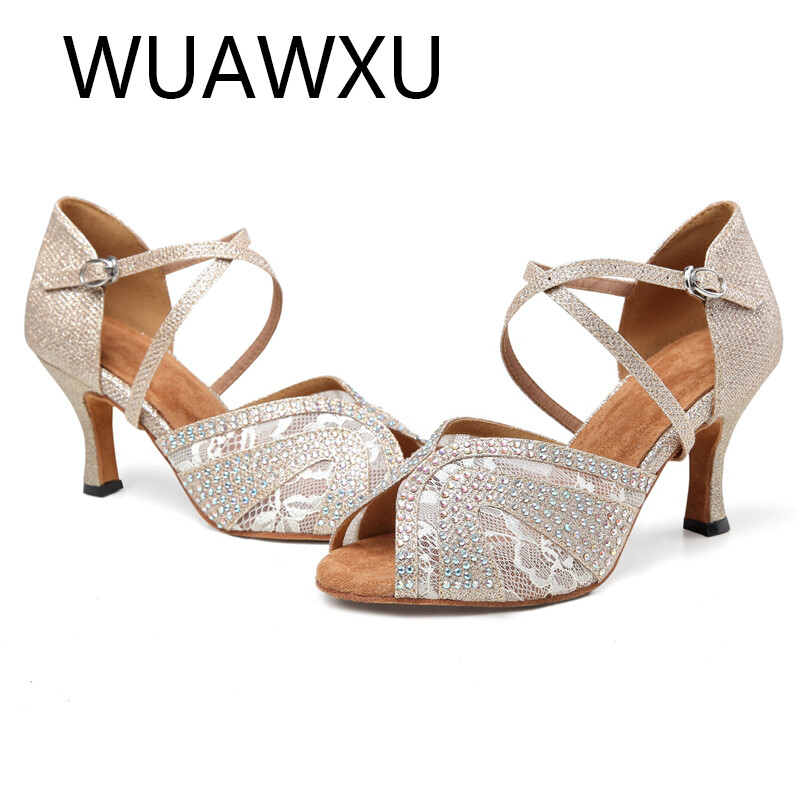 Dámske tanečné topánky NATASHA Reese na tanečné párty a vystúpenia, podpätky 5-10 cm