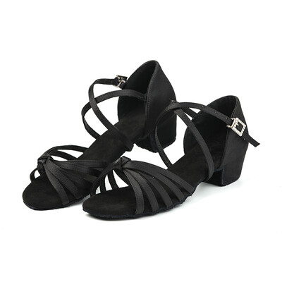 Soojalt müüa professionaalsed laste ladina tantsu kingad tüdrukud valged tantsukingad pehme talla madala kontsaga naiste ladina tantsu kingad