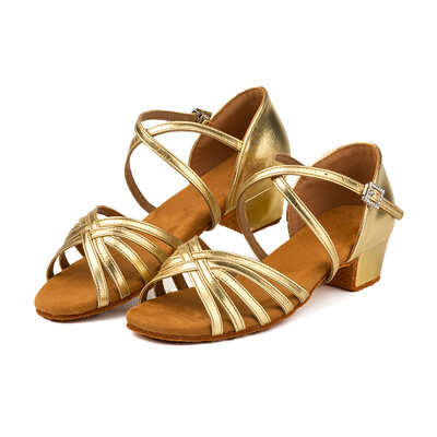 Soojalt müüa professionaalsed laste ladina tantsu kingad tüdrukud valged tantsukingad pehme talla madala kontsaga naiste ladina tantsu kingad