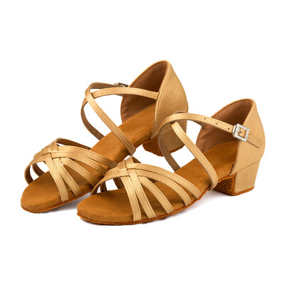 Soojalt müüa professionaalsed laste ladina tantsu kingad tüdrukud valged tantsukingad pehme talla madala kontsaga naiste ladina tantsu kingad