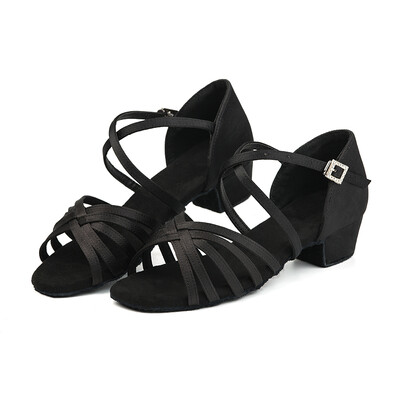 Soojalt müüa professionaalsed laste ladina tantsu kingad tüdrukud valged tantsukingad pehme talla madala kontsaga naiste ladina tantsu kingad