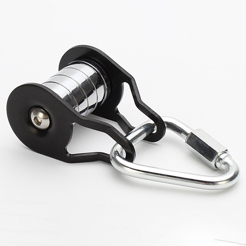 Slackline skriemulys Zipline Kids Sports Zip Line komplektas kliūčių ruožo kiemo vaikui maksimali apkrova 110 svarų / 50 kg