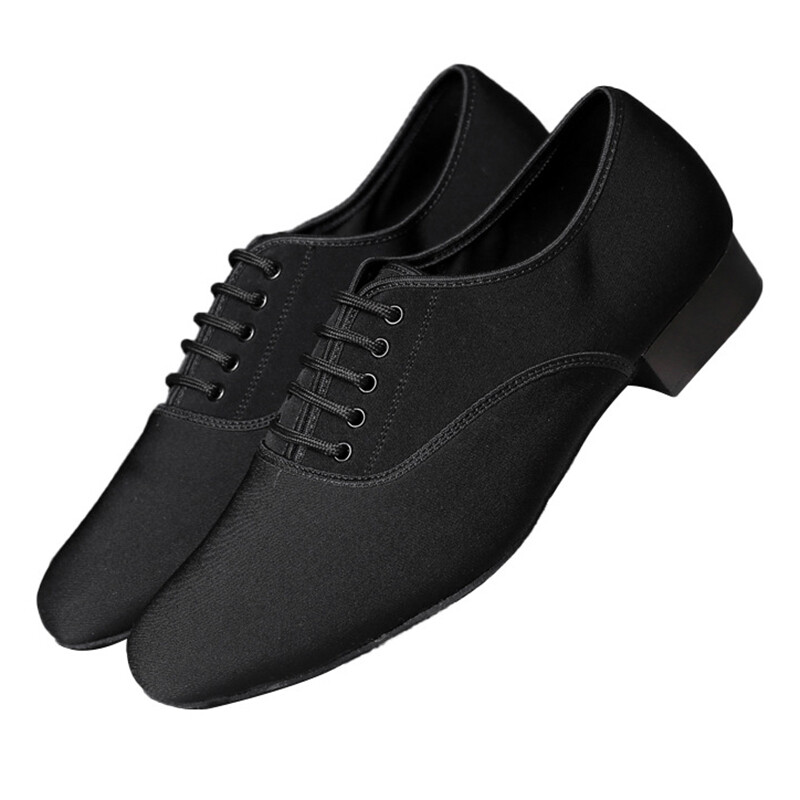 Topánky na spoločenské latino tance, pánske jazzové topánky, tenisky pre mužov s nízkym podpätkom, profesionálne alebo cvičebné tanečné topánky, oxfordská látka