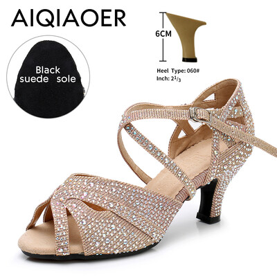 Vysokokvalitné kamienkové latinskoamerické tanečné topánky Lady Tango Salsa tanečné topánky na vysokom podpätku pre dámy svadobné topánky