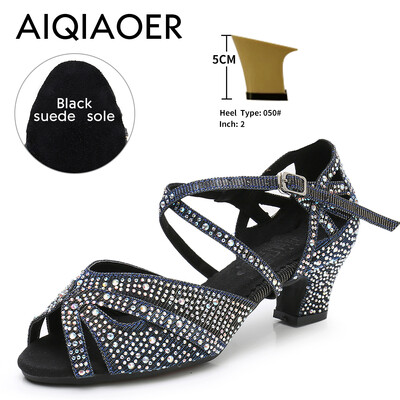 Vysokokvalitné kamienkové latinskoamerické tanečné topánky Lady Tango Salsa tanečné topánky na vysokom podpätku pre dámy svadobné topánky