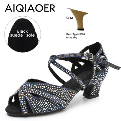 Vysokokvalitné kamienkové latinskoamerické tanečné topánky Lady Tango Salsa tanečné topánky na vysokom podpätku pre dámy svadobné topánky