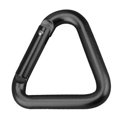 Carabinier triunghi pentru camping, breloc pentru drumeții din metal, snap, ușor, triunghi, carabinier, accesorii pentru pescuit pentru alpinism