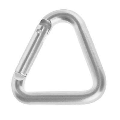 Carabinier triunghi pentru camping, breloc pentru drumeții din metal, snap, ușor, triunghi, carabinier, accesorii pentru pescuit pentru alpinism