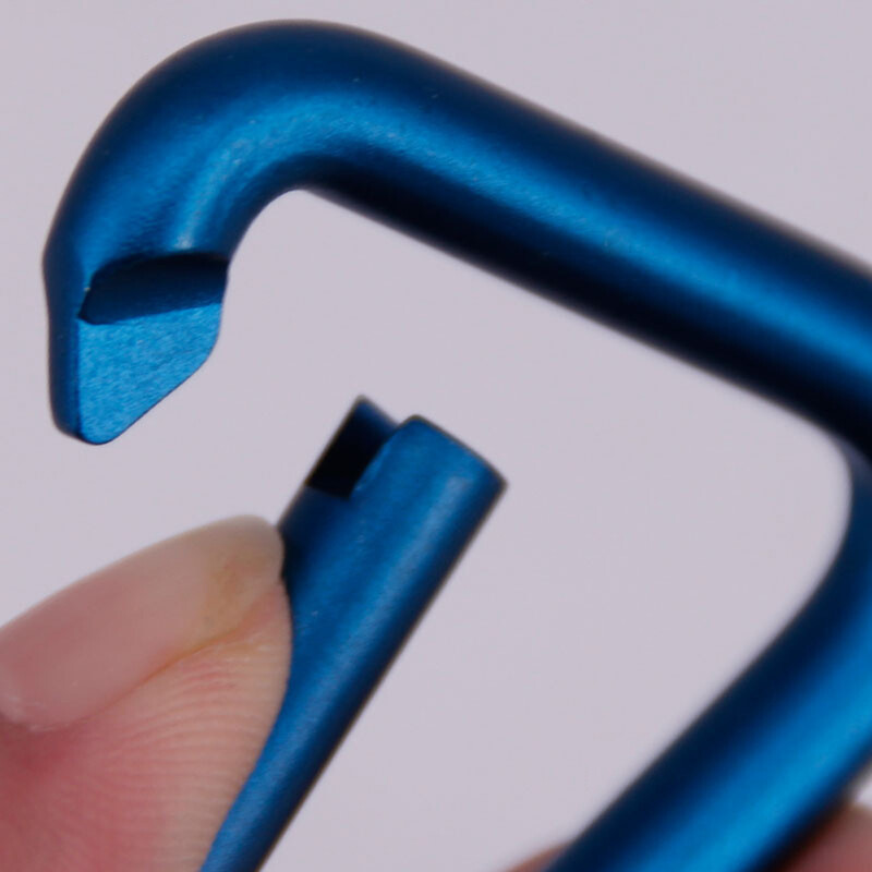 Carabinier triunghi pentru camping, breloc pentru drumeții din metal, snap, ușor, triunghi, carabinier, accesorii pentru pescuit pentru alpinism