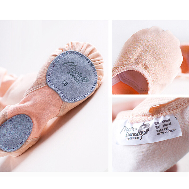 Baleta kurpes Sieviešu Stretch Canvas Deju Apavi Pointe Kurpes Baleta čības meitenēm Balerīna Flats Vingrošanas apavi kedas