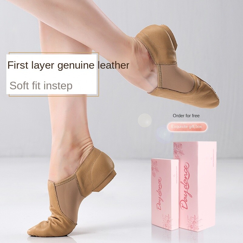 Odiniai Stretch Jazz Latin Dance Batai Salsa Moterims Džiazo Baleto Batai Mokytojų šokių Sandalai Mankštos bateliai