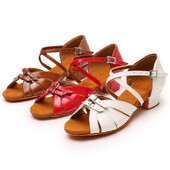 Balles zāles sieviešu latīņu deju apavi Modernie pole deju apavi Salsa Tango Regulējami latīņu apavi ar augstiem papēžiem meitenēm